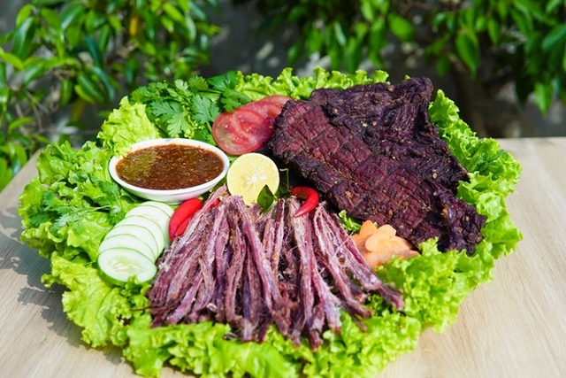 Trâu khô (sấy)